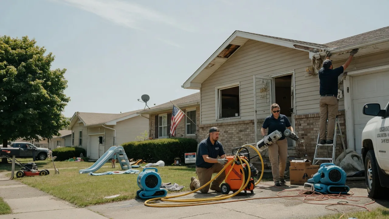 Water Damage Restoration in Cookstown, NJ near me